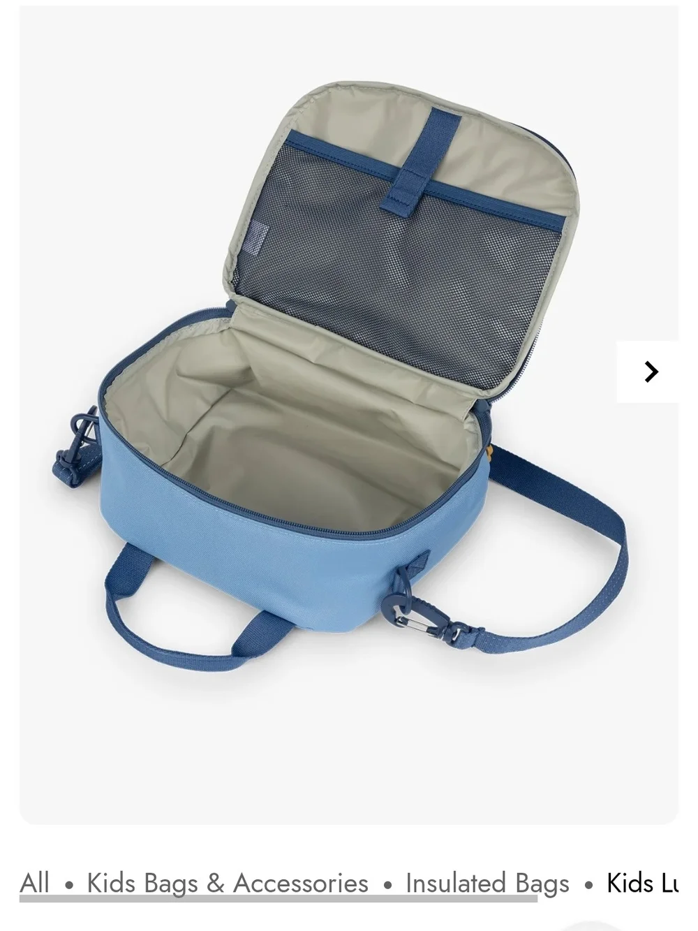Calpak Kids Light Blue Nurture Life Lunch Bag NEW